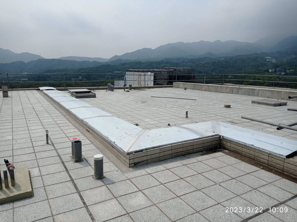 屋頂伸縮縫工程